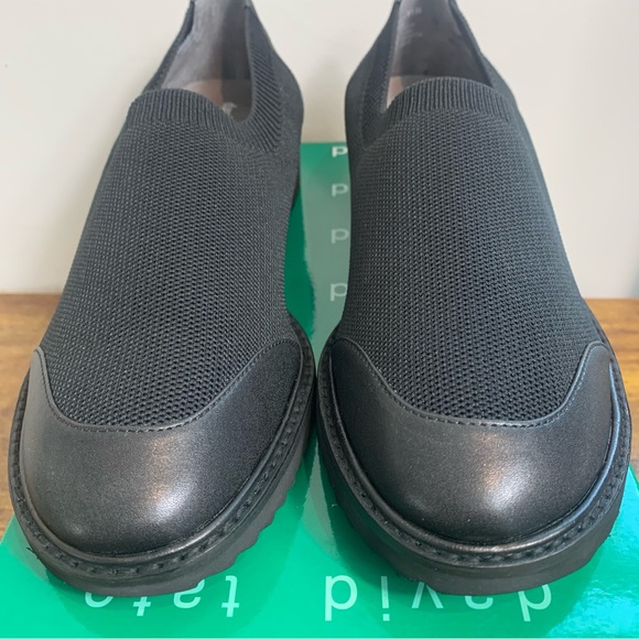 David Tate | Black Social Leather Loafer  New in Box.  Size 11 - Picture 6 of 10